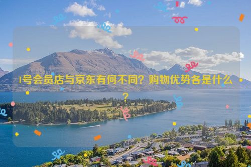 1号会员店与京东有何不同？购物优势各是什么？