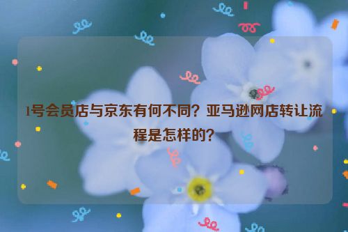 1号会员店与京东有何不同？亚马逊网店转让流程是怎样的？