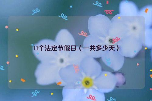 11个法定节假日（一共多少天）