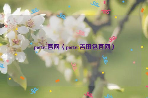 porter官网（porter吉田包官网）