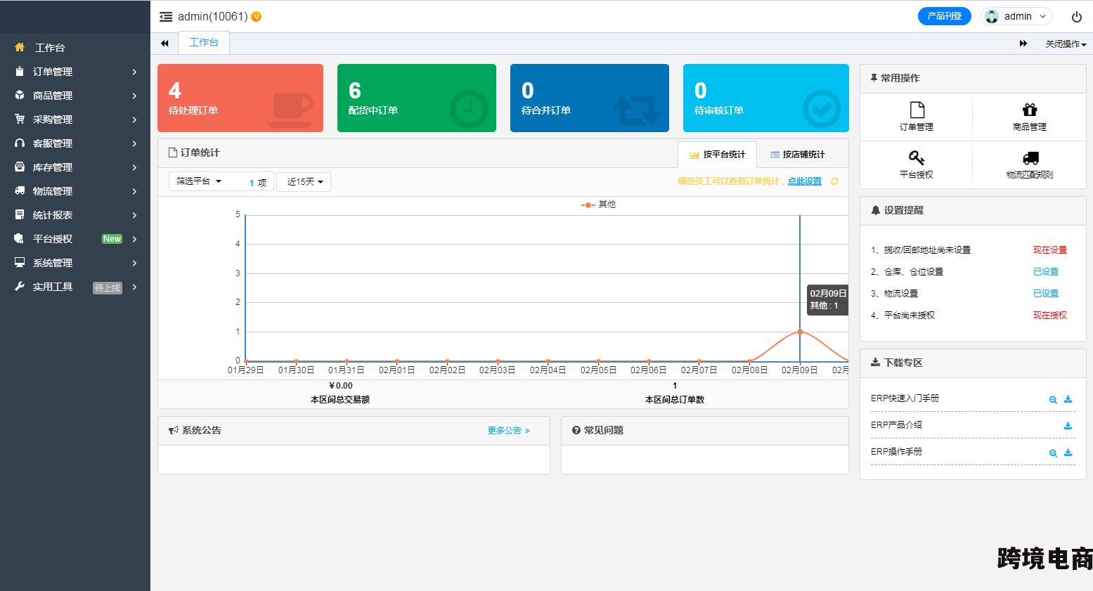 跨境电商ERP系统的 2023跨境电商ERP系统三个推荐