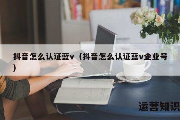 抖音怎么认证蓝v（抖音怎么认证蓝v企业号）