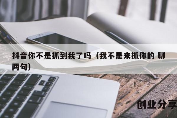 抖音你不是抓到我了吗（我不是来抓你的 聊两句）